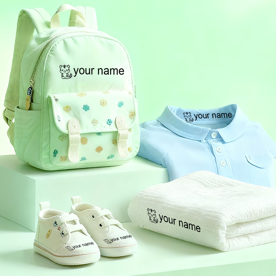 ตรายางชื่อเด็กสั่งทำพิเศษ - ตร - Baby Clothing Name บทวิจารณ์และราคา