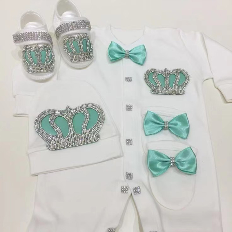 ชุดรอมเปอร์ต้อนรับกลับบ้าน 4 ช - Baby Clothing Name บทวิจารณ์และราคา