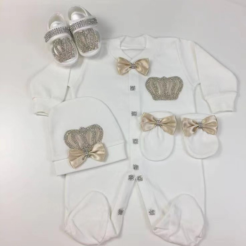 ชุดรอมเปอร์ต้อนรับกลับบ้าน 4 ช - Baby Clothing Name บทวิจารณ์และราคา