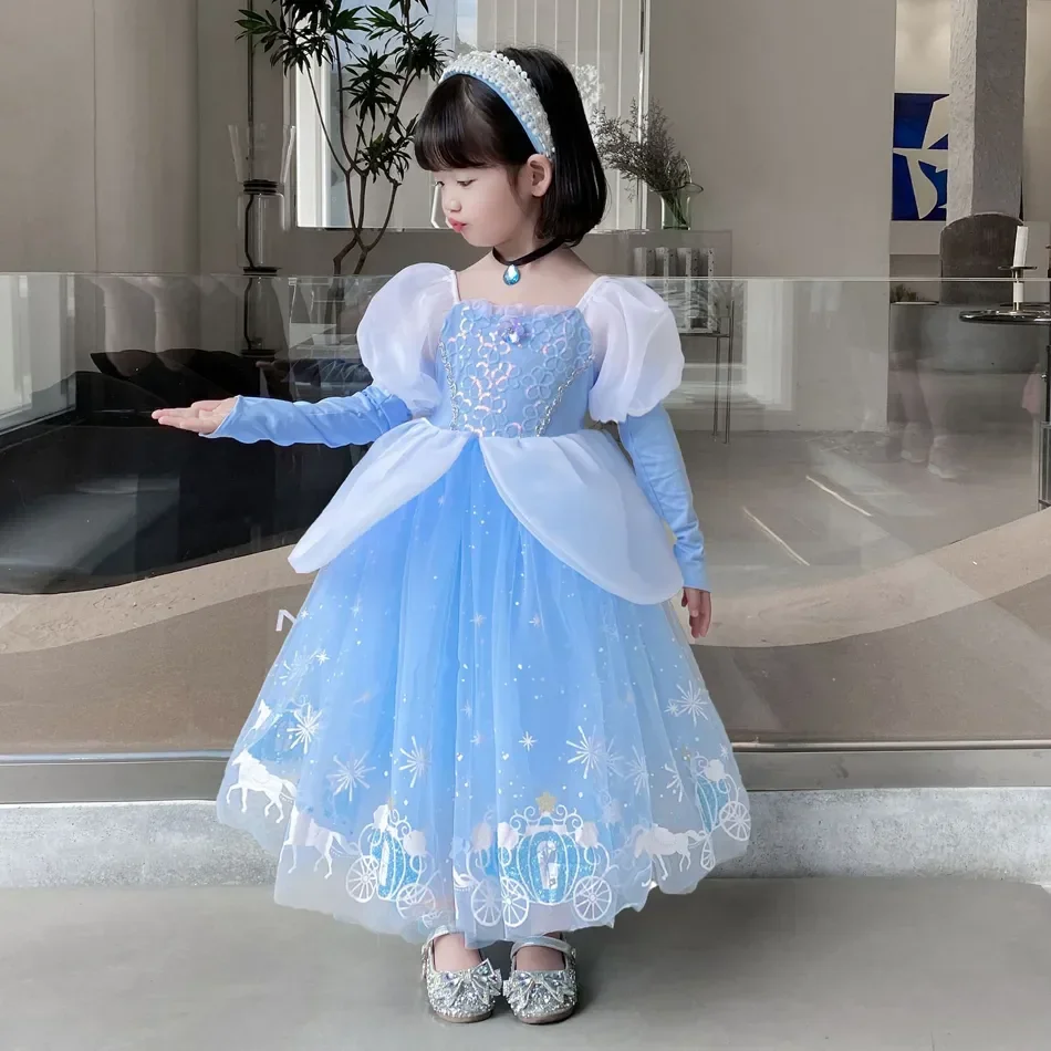 Cinderella Princess คอสเพลย์ชุ - Baby Clothing Europe บทวิจารณ์และราคา