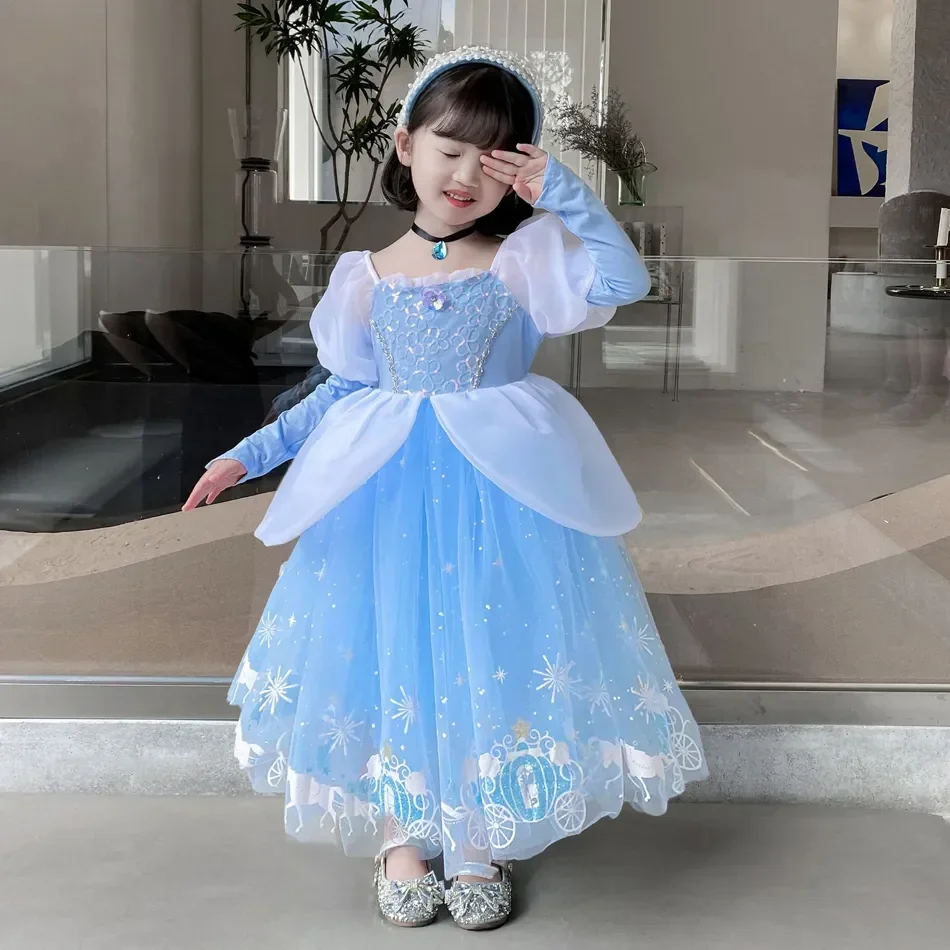 Cinderella Princess คอสเพลย์ชุ - Baby Clothing Europe บทวิจารณ์และราคา