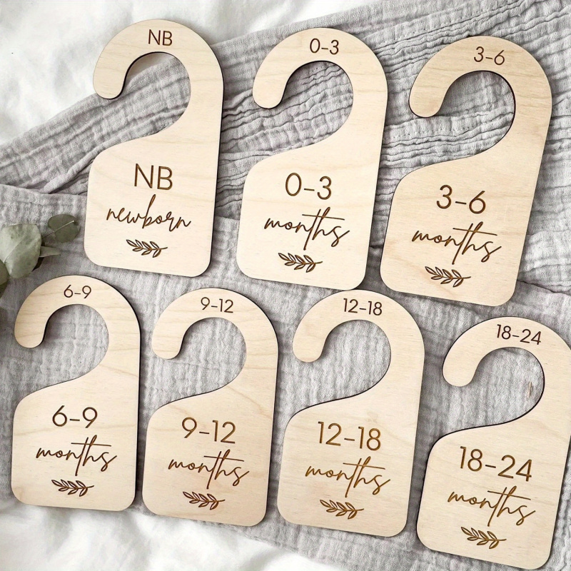ที่กั้นตู้เสื้อผ้าเด็ก 7 ชิ้น  - Baby Clothing Hanger Dividers บทวิจารณ์และราคา