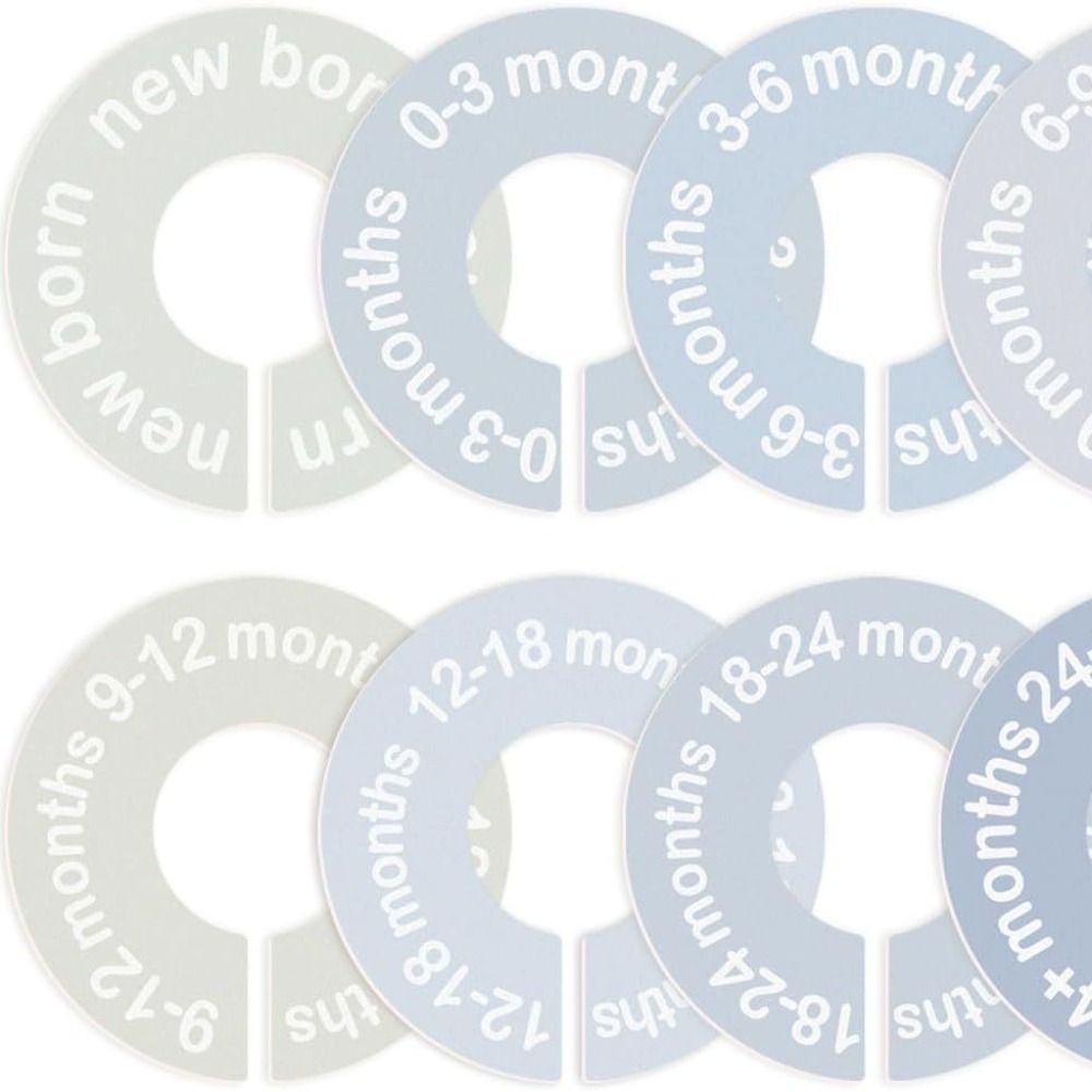 68/9 ชิ้น ที่แขวนเสื้อผ้าเด็กแ - Baby Clothing Hanger Dividers บทวิจารณ์และราคา