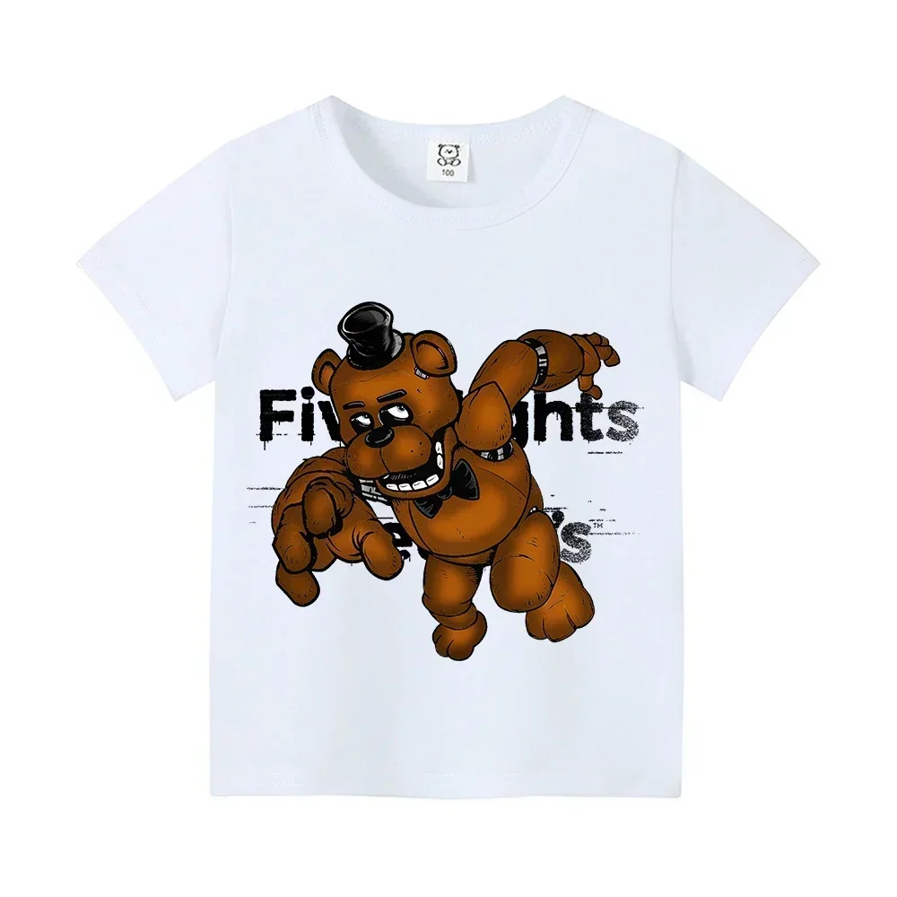 เสื้อยืดแขนสั้นลาย Five Nights - Baby Clothing 1 Year Old บทวิจารณ์และราคา