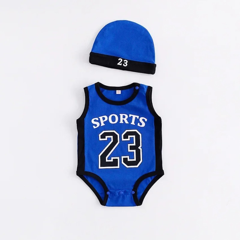 1 ชุดรอมเปอร์บาสเกตบอลเสื้อผ้า - Baby Clothing For Boys บทวิจารณ์และราคา