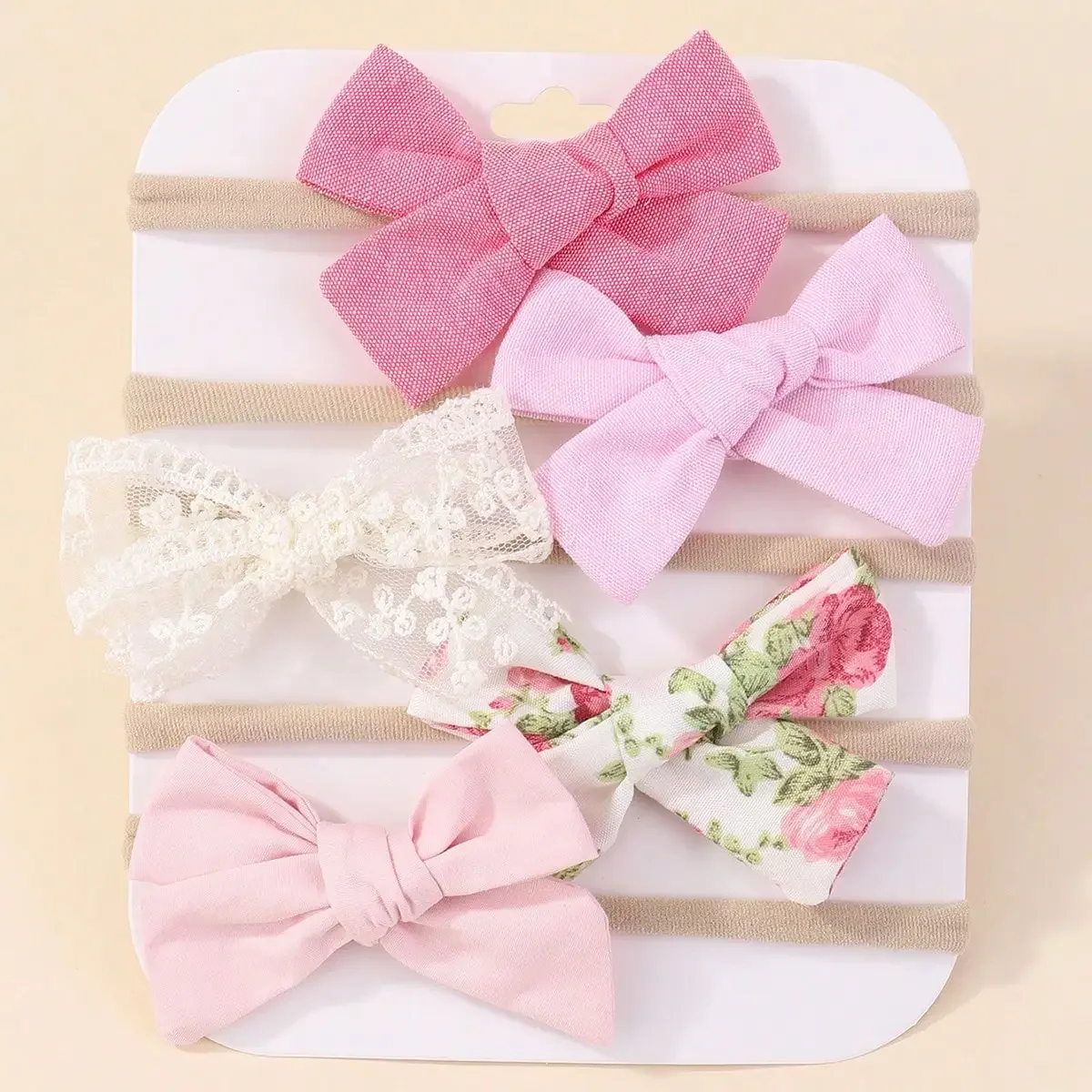 5 ชิ้น/เซ็ตเด็กแถบคาดศีรษะยืดห - Newborn Gift Set บทวิจารณ์และราคา