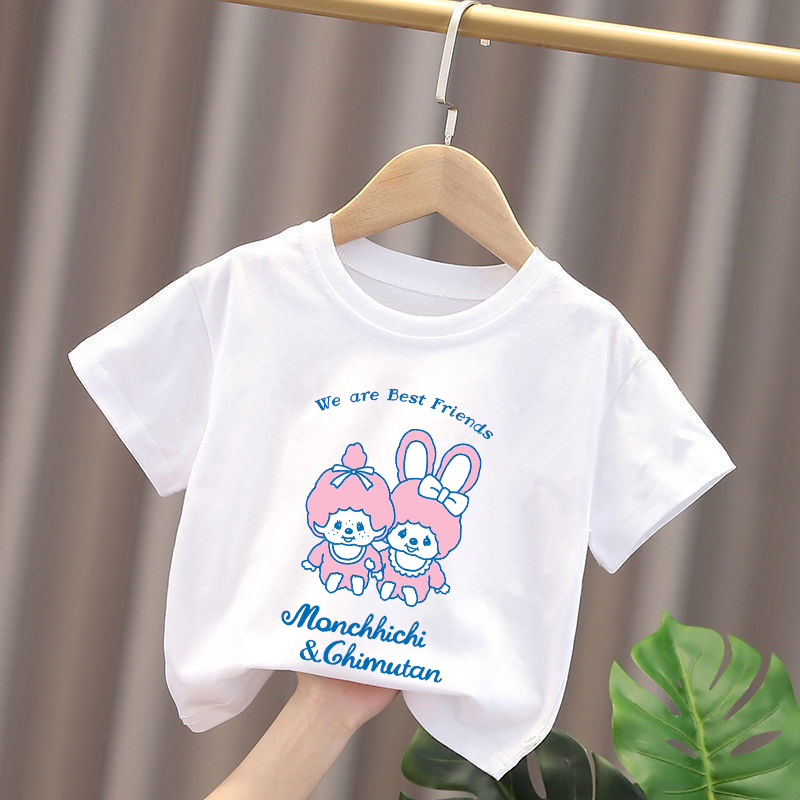 มอนชิชิเสื้อยืดเด็กอะนิเมะฟิกเ - Baby Clothing For Boys บทวิจารณ์และราคา
