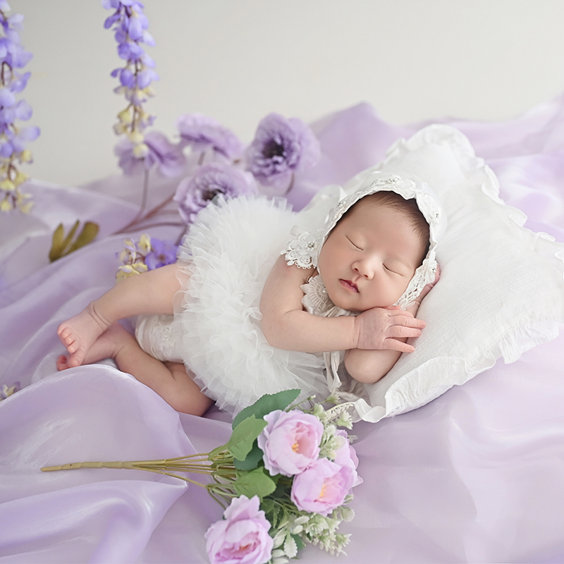 ชุดถ่ายภาพทารกแรกเกิด ชุดหมวกล - Newborn Gift Set บทวิจารณ์และราคา