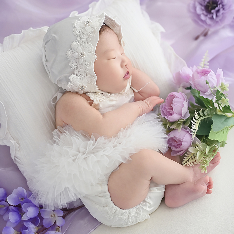 ชุดถ่ายภาพทารกแรกเกิด ชุดหมวกล - Newborn Gift Set บทวิจารณ์และราคา