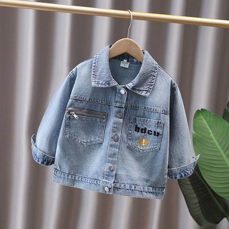 สไตล์น่ารักเด็กทารก DENIM แจ็ค - Baby Clothing For Boys บทวิจารณ์และราคา