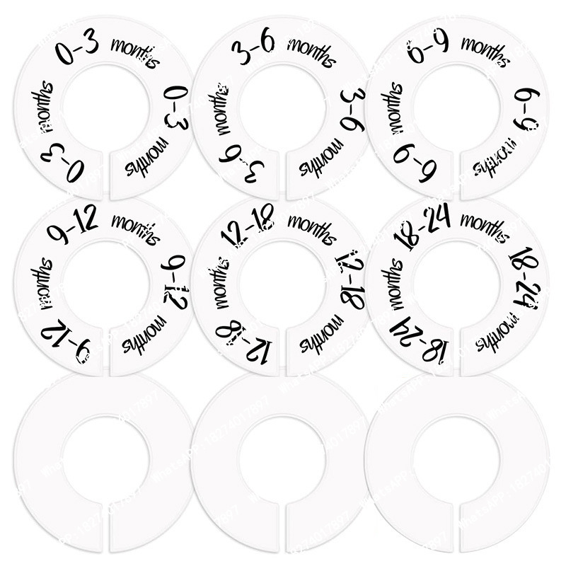 ไม้แขวนเสื้อเด็กแบบกลมหลายขนาด - Baby Clothing Hanger Dividers บทวิจารณ์และราคา