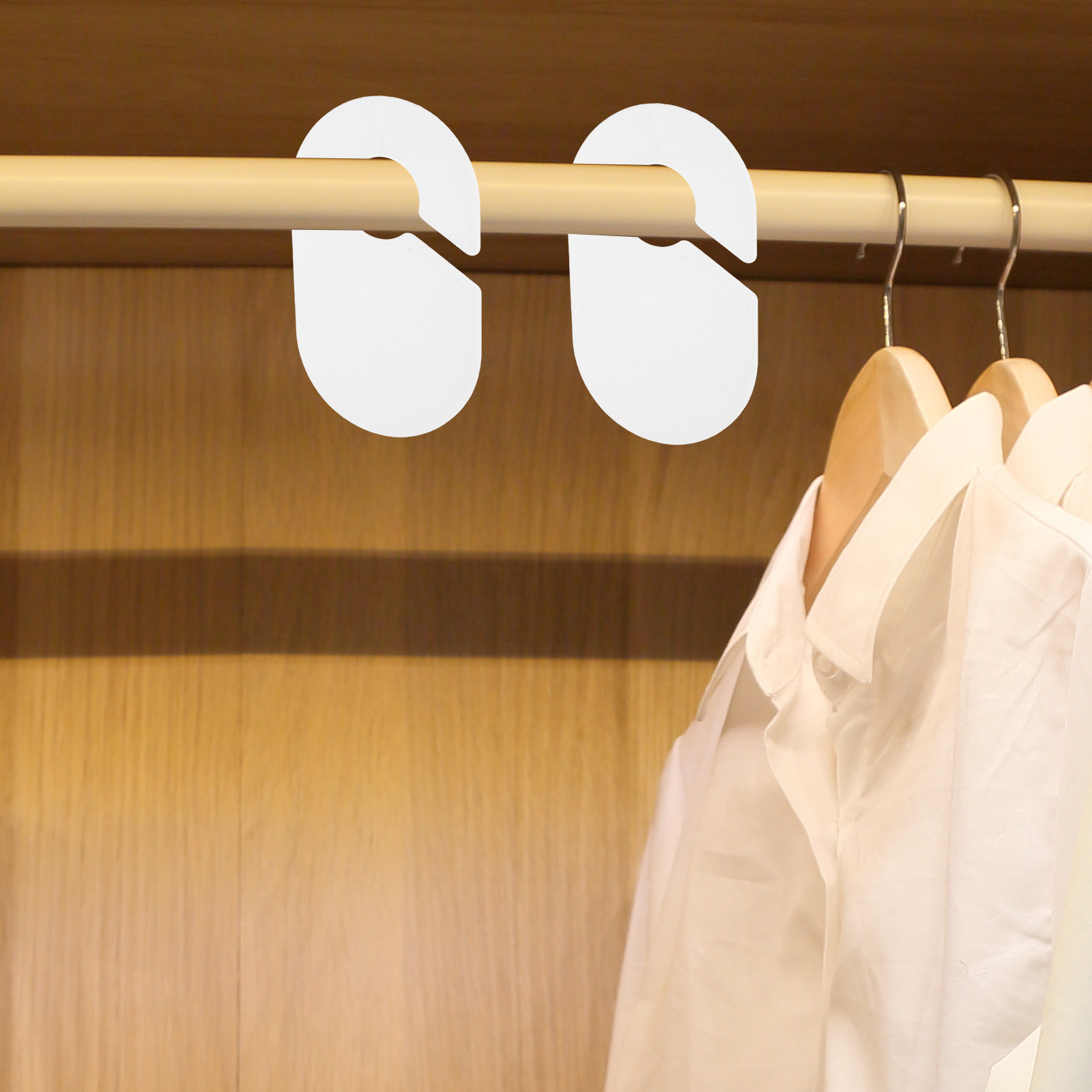 10 ชิ้น ที่กั้นราวแขวนเสื้อผ้า - Baby Clothing Hanger Dividers บทวิจารณ์และราคา