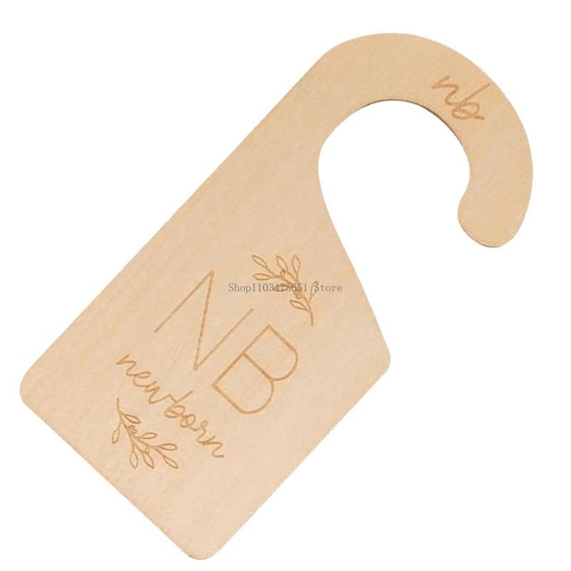 ตู้เสื้อผ้าเด็ก ไม้ธรรมชาติขนา - Baby Clothing Hanger Dividers บทวิจารณ์และราคา