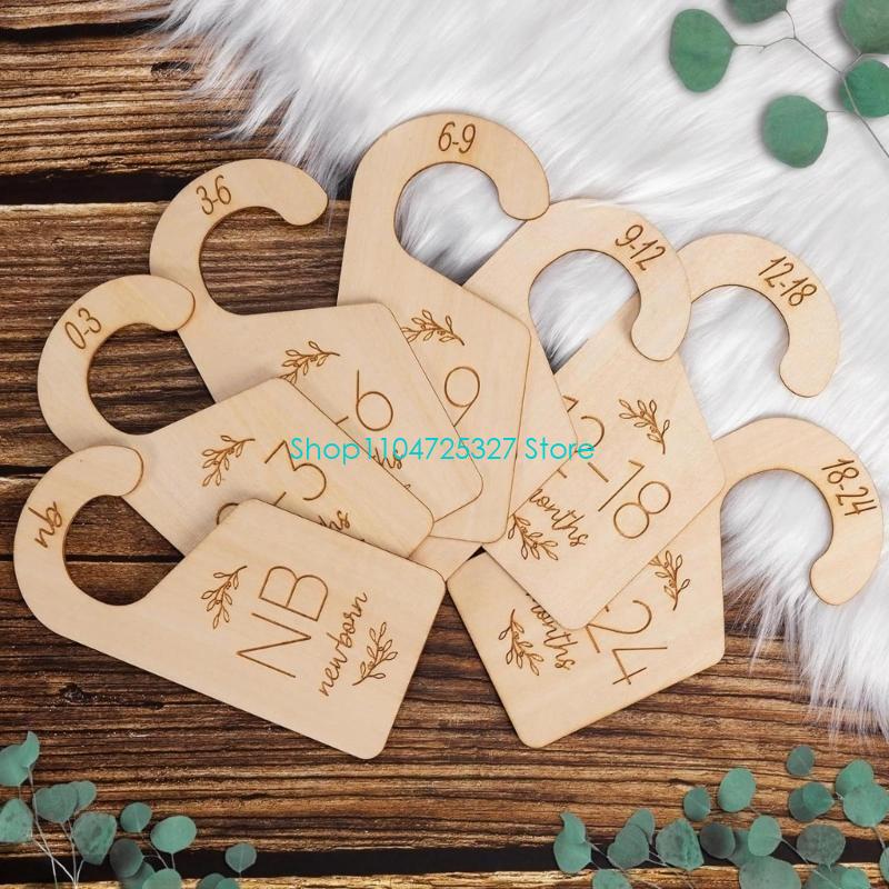 D8KF เด็กตู้เสื้อผ้าไม้ธรรมชาต - Baby Clothing Hanger Dividers บทวิจารณ์และราคา