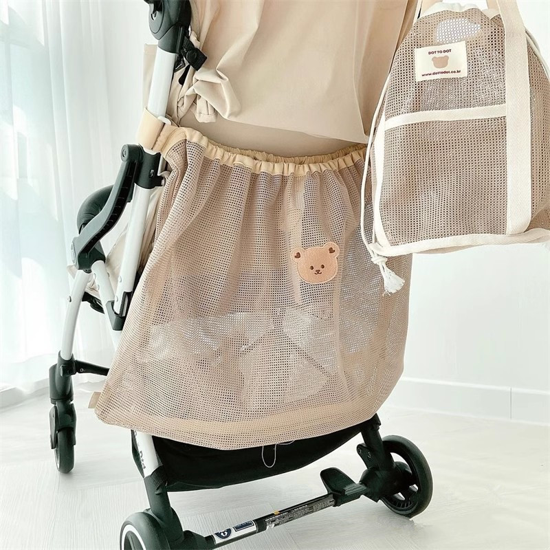 รถเข็นเด็กแบบใช้ซ้ําได้แขวนกระ - Baby Clothing Hamper บทวิจารณ์และราคา