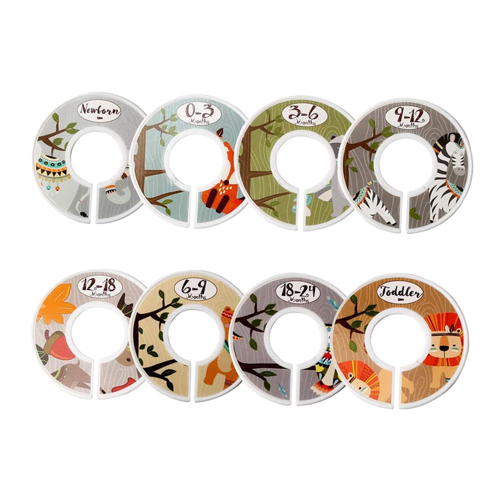 ตัวแบ่งขนาดเสื้อผ้าเด็กสำหรับต - Baby Clothing Hanger Dividers บทวิจารณ์และราคา