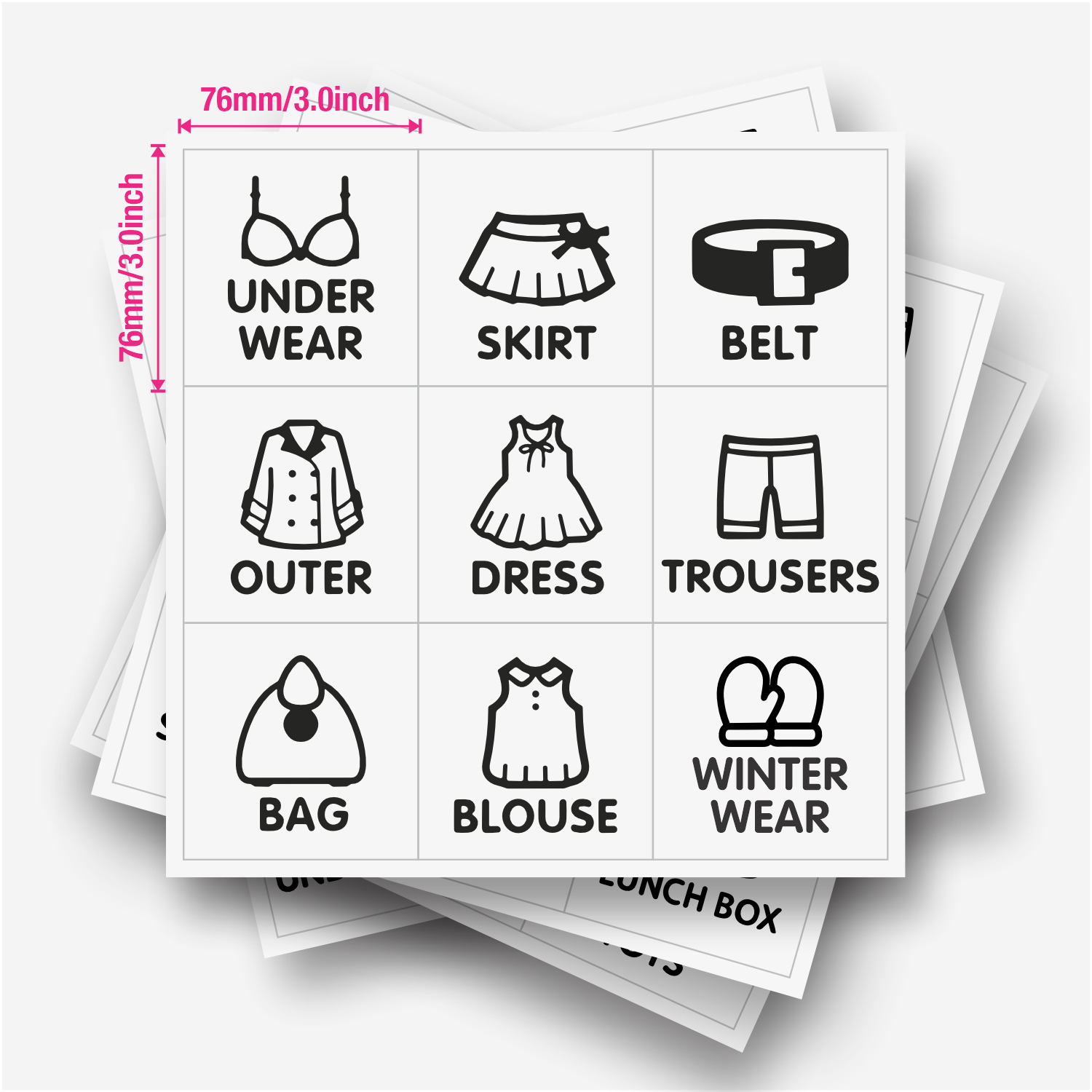9 ชิ้น/แผ่น, ป้ายจัดระเบียบตู้ - Baby Clothing 1 Year Old บทวิจารณ์และราคา