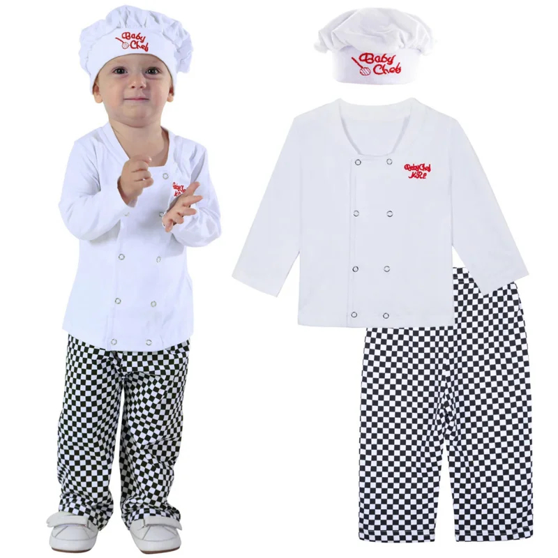 ชุดคอสเพลย์เชฟสำหรับเด็กวัยหัด - Baby Clothing For Boys บทวิจารณ์และราคา