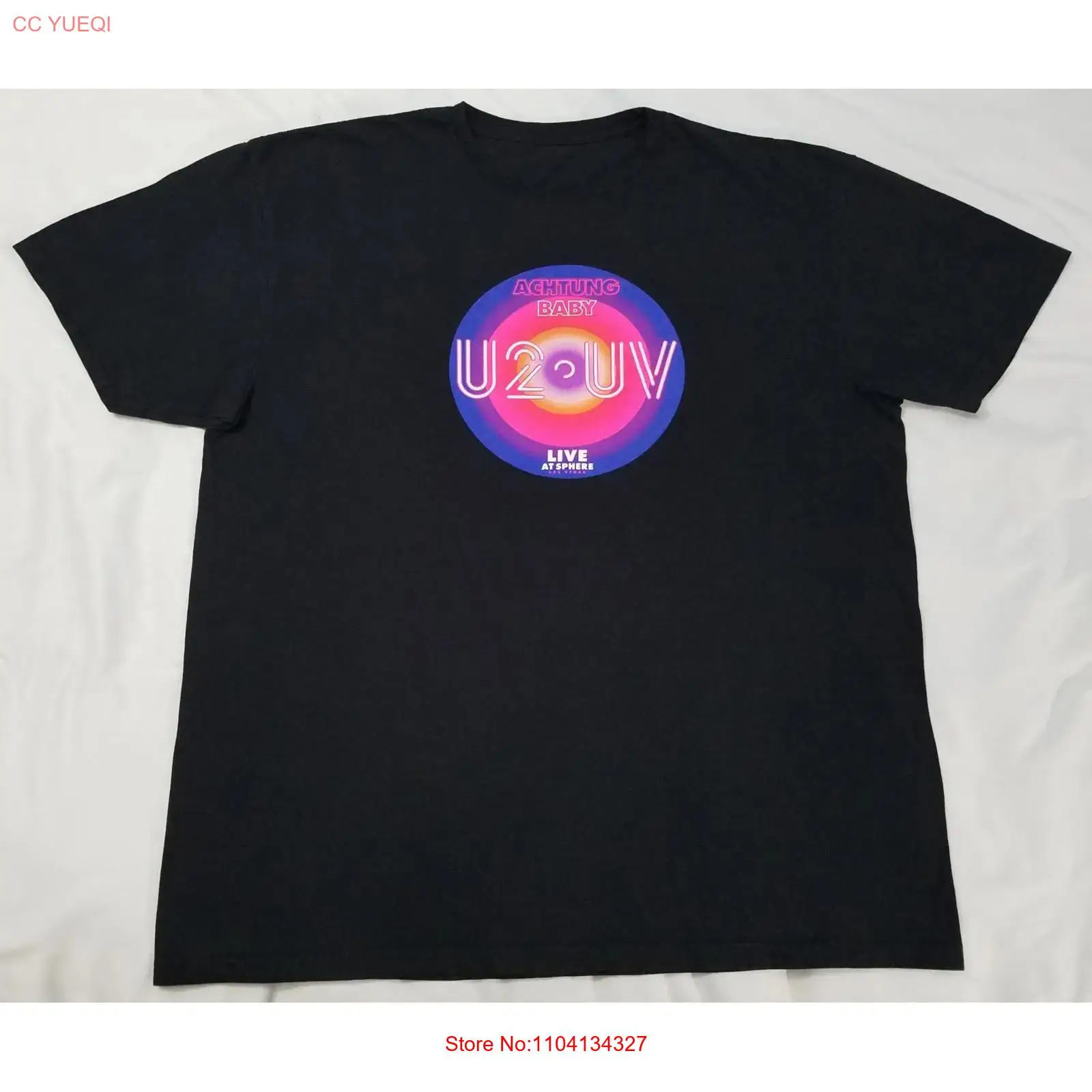 เสื้อยืดวง U2 UV Achtung Baby  - Baby Xl บทวิจารณ์และราคา