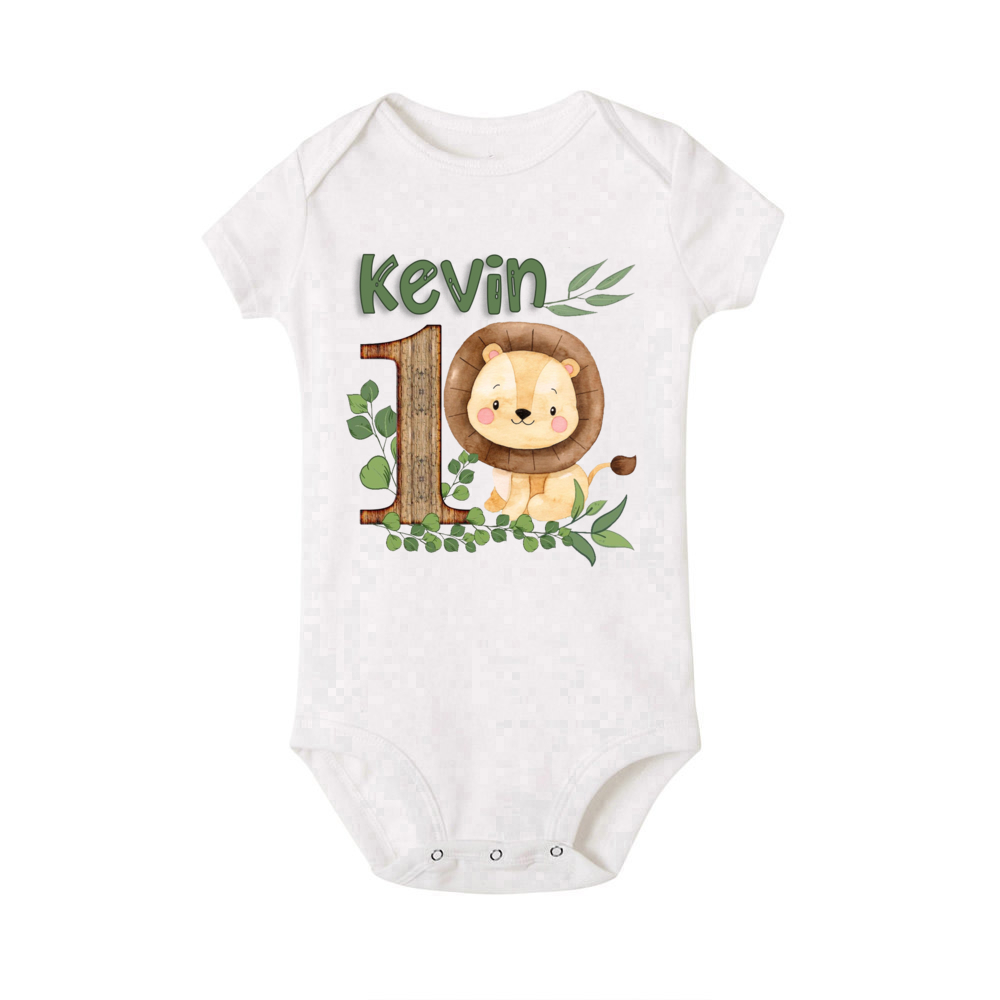 ส่วนบุคคล Safari สัตว์ชื่อทารก - Baby Clothing Name บทวิจารณ์และราคา